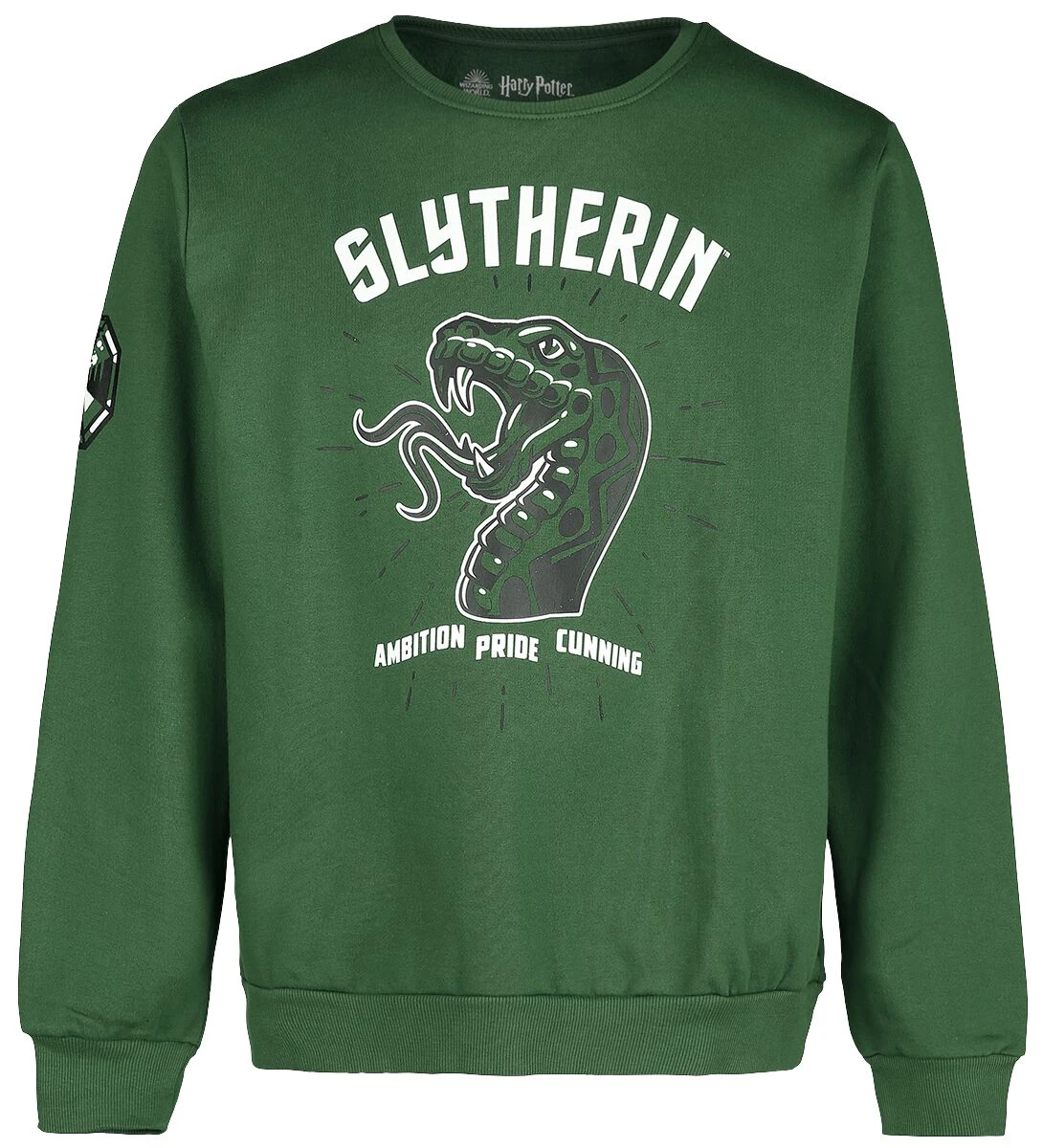 "Slytherin" Sweatshirt Green By Harry Potter 3 "Slytherin" Sweatshirt Green By Harry Potter