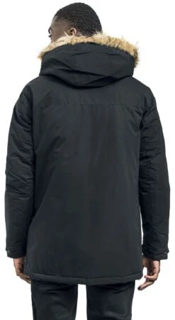 "PKTBPR Wind Parka Jacket" Winter Jacket Black By Produkt -Men Fashion Clothing Store 523281wb