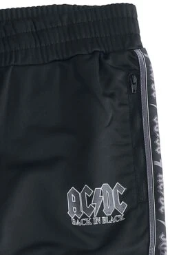 "Amplified Collection - Mens Tricot Track Bottoms" Tracksuit Trousers Black By AC/DC 11 "Amplified Collection - Mens Tricot Track Bottoms" Tracksuit Trousers Black By AC/DC -Men Fashion Clothing Store 523681d