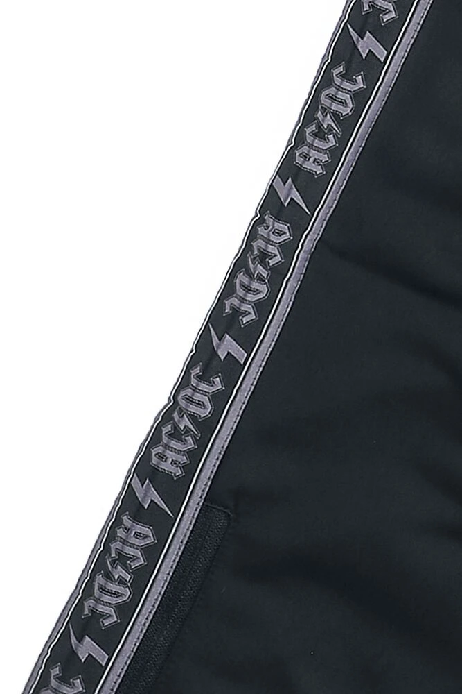 "Amplified Collection - Mens Tricot Track Bottoms" Tracksuit Trousers Black By AC/DC 6 "Amplified Collection - Mens Tricot Track Bottoms" Tracksuit Trousers Black By AC/DC - Image 4