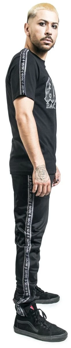 "Amplified Collection - Mens Tricot Track Bottoms" Tracksuit Trousers Black By AC/DC 14 "Amplified Collection - Mens Tricot Track Bottoms" Tracksuit Trousers Black By AC/DC -Men Fashion Clothing Store 523681wa2