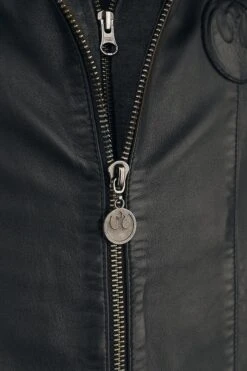 "Classic" Leather Jacket Black By Star Wars -Men Fashion Clothing Store 523685d2