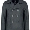"Pea Coat" Uniform Jacket Anthracite By Brandit