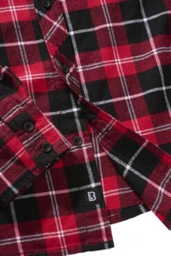 "Checkshirt" Flanel Shirt Black-white-red By Brandit 7 "Checkshirt" Flanel Shirt Black-white-red By Brandit -Men Fashion Clothing Store 524521d