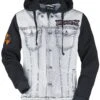 "EMP Signature Collection" Jeans Jacket Multicolour By Megadeth -Men Fashion Clothing Store 524699a