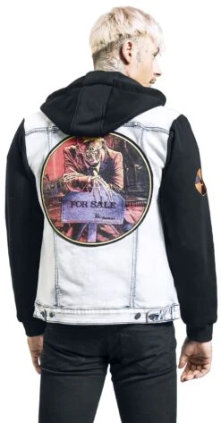 "EMP Signature Collection" Jeans Jacket Multicolour By Megadeth -Men Fashion Clothing Store 524699wb