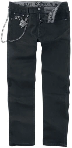 "EMP Signature Collection" Jeans Black By Motörhead
