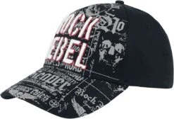 "Baseball Cap" Cap Black By Rock Rebel By EMP