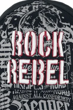 "Baseball Cap" Cap Black By Rock Rebel By EMP 9 "Baseball Cap" Cap Black By Rock Rebel By EMP -Men Fashion Clothing Store 524878d