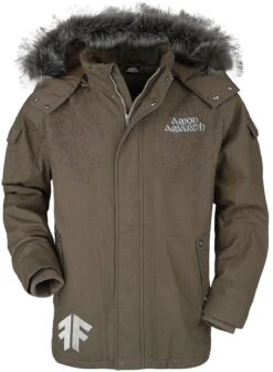 "EMP Signature Collection" Winter Jacket Brown By Amon Amarth