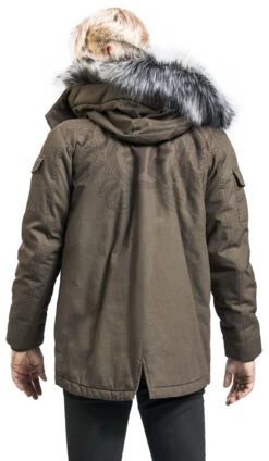 "EMP Signature Collection" Winter Jacket Brown By Amon Amarth -Men Fashion Clothing Store 524888wb