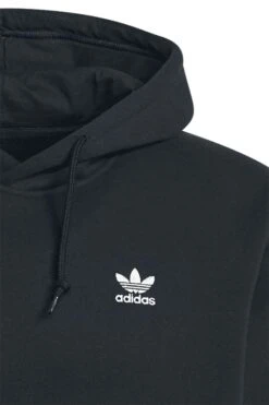 "Essential Hoodie" Hooded Sweater Black By Adidas -Men Fashion Clothing Store 525148d