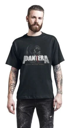 "Trendkill Snake" T-Shirt Black By Pantera -Men Fashion Clothing Store 525787wa