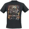 "EOTR World Tour Burning" T-Shirt Black By Kiss