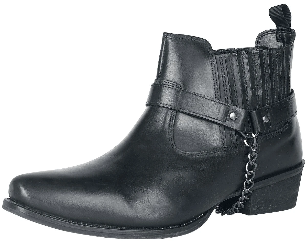 "Biker Boots" Biker Boot Black By Rock Rebel By EMP 3 "Biker Boots" Biker Boot Black By Rock Rebel By EMP