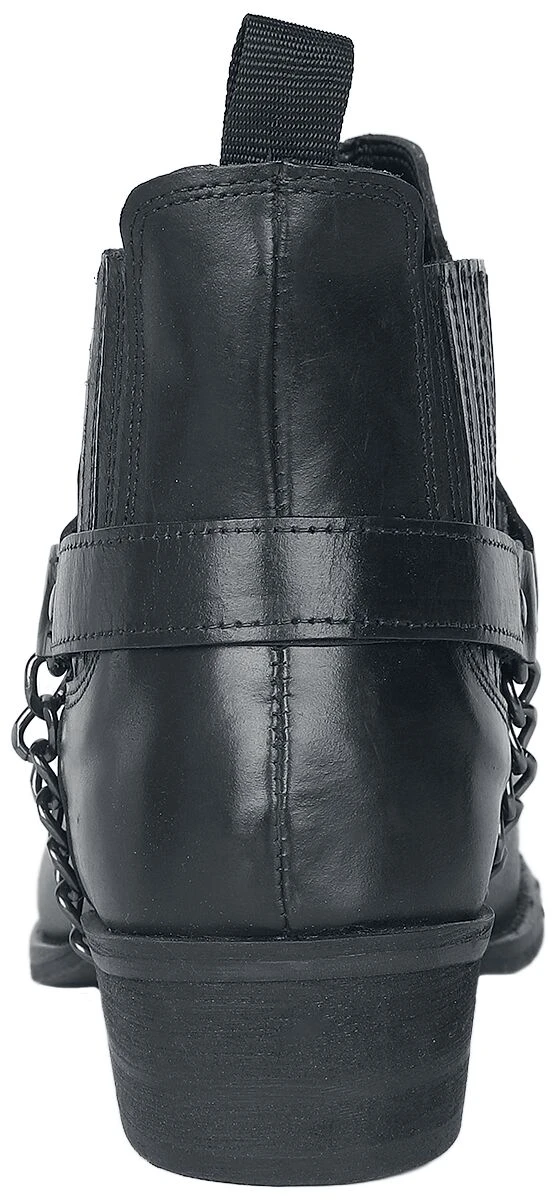 "Biker Boots" Biker Boot Black By Rock Rebel By EMP 4 "Biker Boots" Biker Boot Black By Rock Rebel By EMP - Image 2