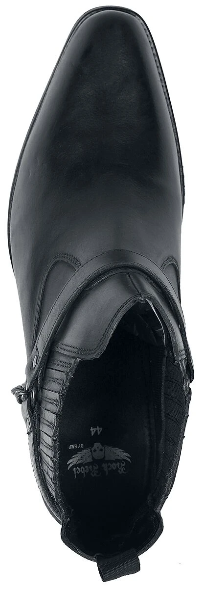 "Biker Boots" Biker Boot Black By Rock Rebel By EMP 7 "Biker Boots" Biker Boot Black By Rock Rebel By EMP - Image 5