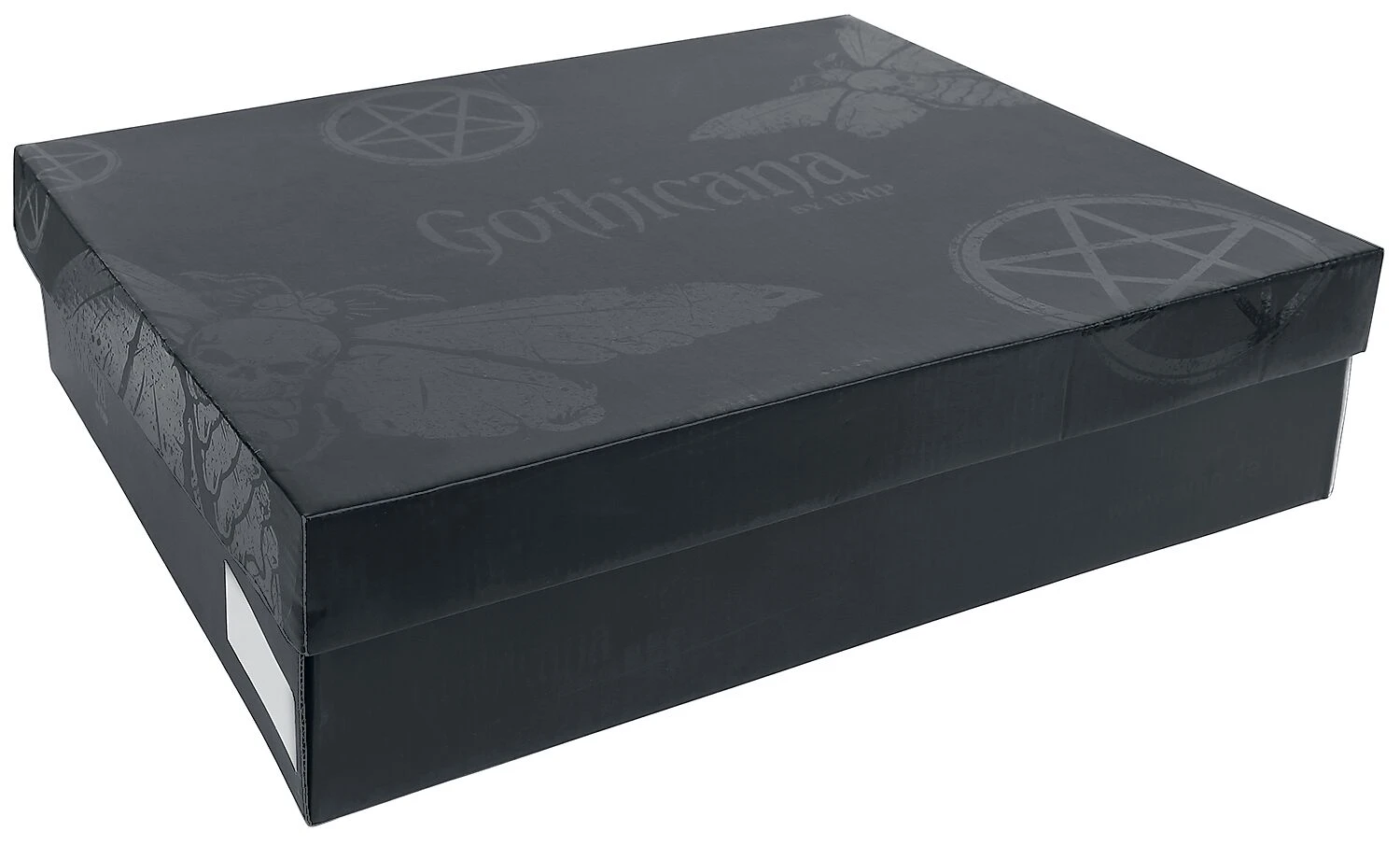 "Biker Boots With Buckles" Laced Boots Black By Gothicana By EMP 9 "Biker Boots With Buckles" Laced Boots Black By Gothicana By EMP - Image 8