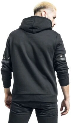 "Gothicana X Anne Stokes - Hoodie With Grim Reaper" Hooded Sweater Black By Gothicana By EMP -Men Fashion Clothing Store 526152wb