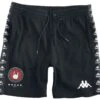 "Kappa X EMP Casual Shorts" Shorts Black By EMP Special Collection