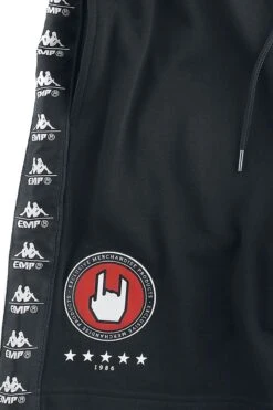 "Kappa X EMP Casual Shorts" Shorts Black By EMP Special Collection -Men Fashion Clothing Store 526461d