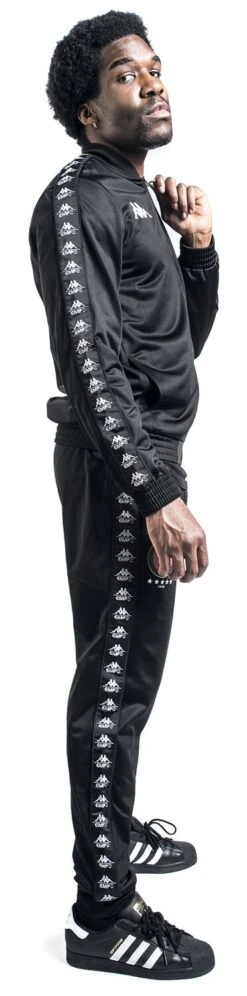 "Kappa X EMP Tracksuit" Tracksuit Black By EMP Special Collection 24 "Kappa X EMP Tracksuit" Tracksuit Black By EMP Special Collection -Men Fashion Clothing Store 526463wa2
