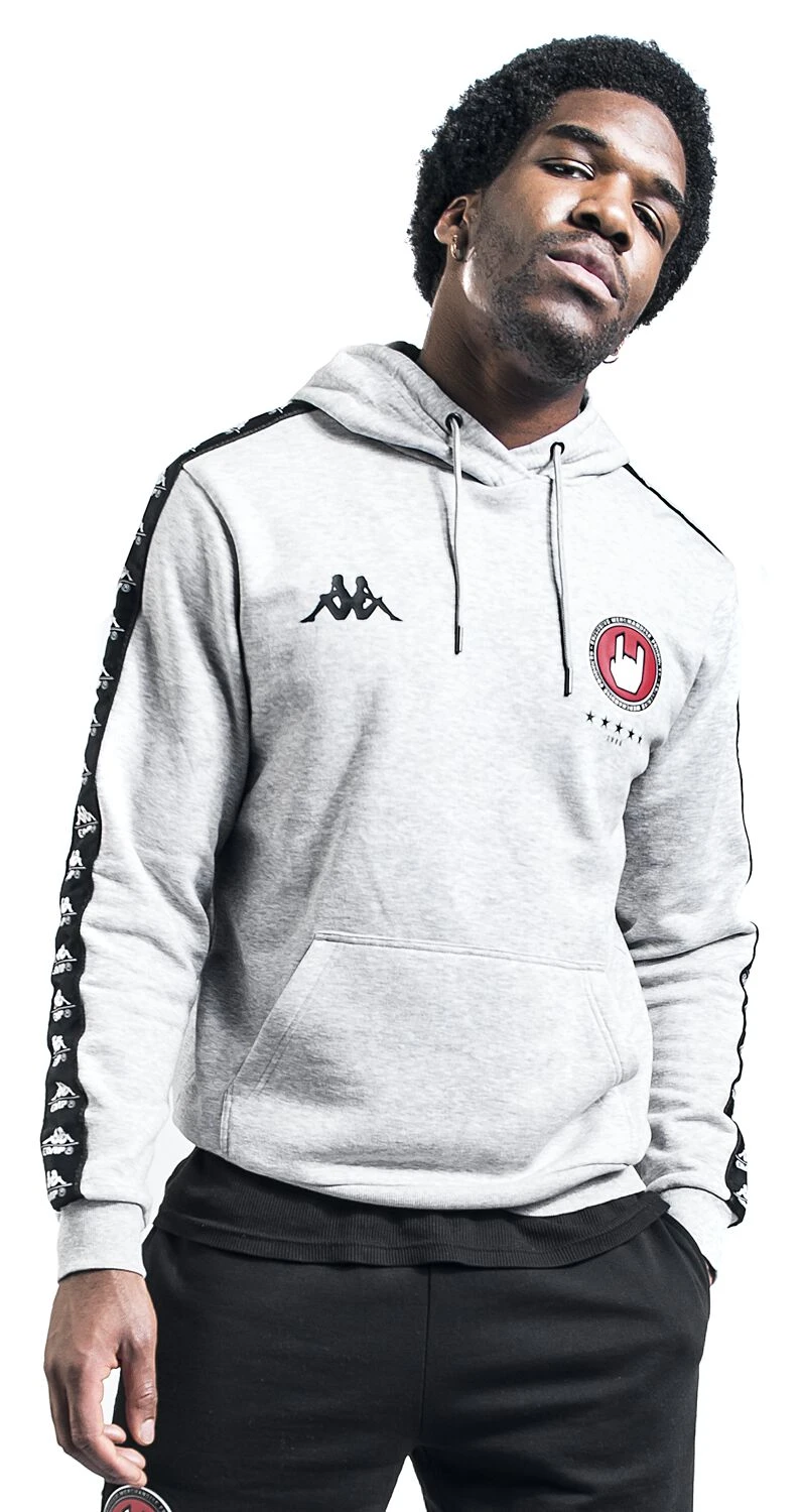 "Kappa X EMP Hooded Sweater" Hooded Sweater Mottled Grey By EMP Special Collection 9 "Kappa X EMP Hooded Sweater" Hooded Sweater Mottled Grey By EMP Special Collection - Image 7