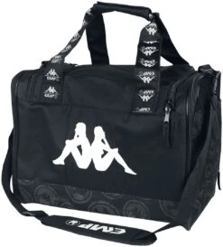 "Kappa X EMP Sports Bag" Sports Bags Black By EMP Special Collection