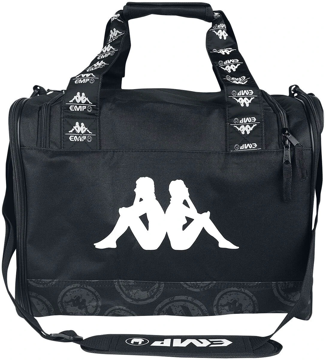 "Kappa X EMP Sports Bag" Sports Bags Black By EMP Special Collection 4 "Kappa X EMP Sports Bag" Sports Bags Black By EMP Special Collection - Image 2