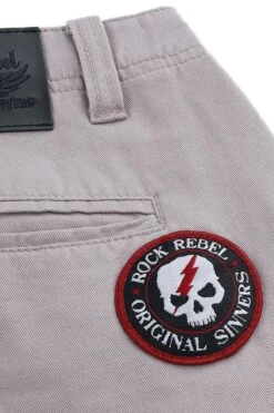 "Army Vintage Trousers" Cargo Trousers Grey By Rock Rebel By EMP 12 "Army Vintage Trousers" Cargo Trousers Grey By Rock Rebel By EMP -Men Fashion Clothing Store 527470d2