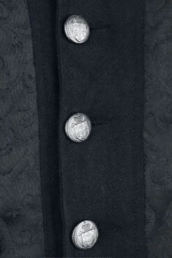 "Balberith" Vest Black By Gothicana By EMP 9 "Balberith" Vest Black By Gothicana By EMP -Men Fashion Clothing Store 527503d