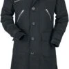 "Belial" Coats Black By Gothicana By EMP -Men Fashion Clothing Store 527749a