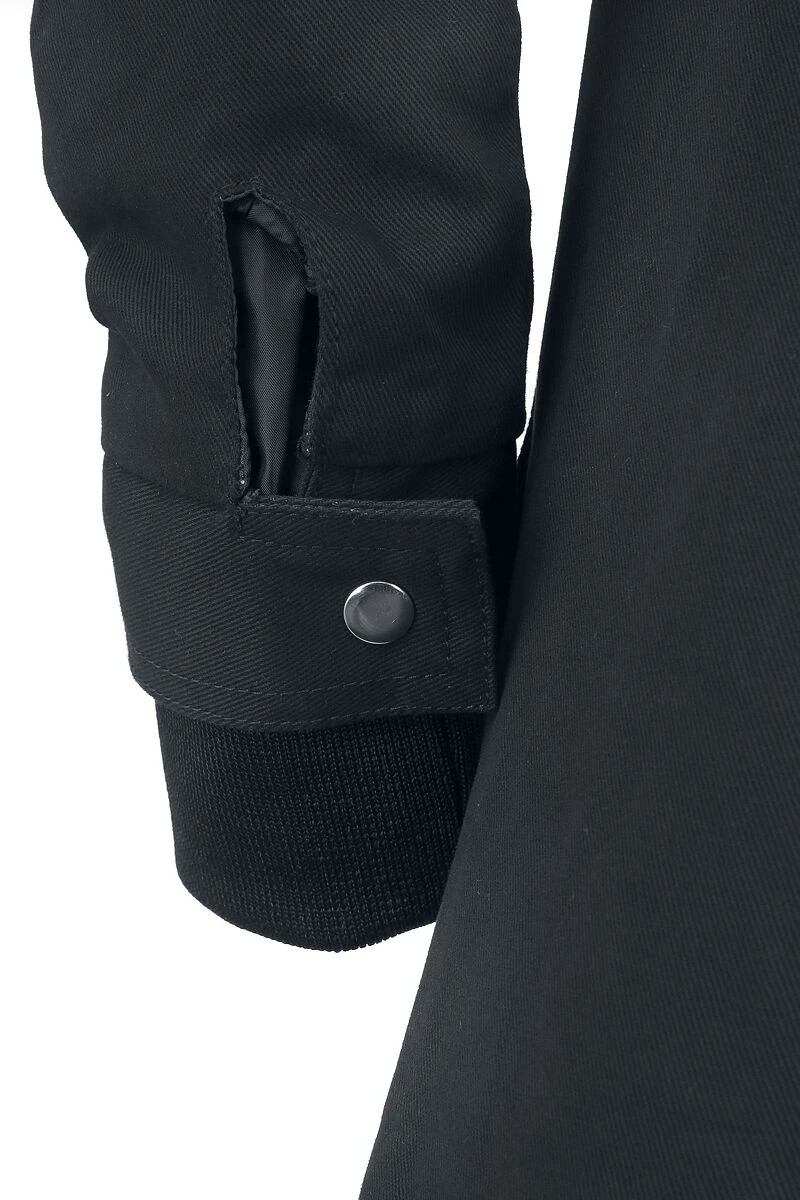 "Belial" Coats Black By Gothicana By EMP 8 "Belial" Coats Black By Gothicana By EMP - Image 6