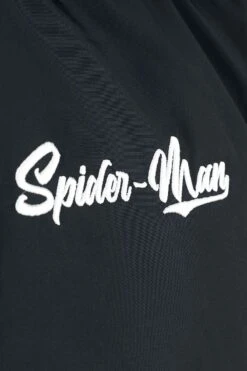 "Spider Logo" Winter Jacket Black By Spider-Man -Men Fashion Clothing Store 527936d