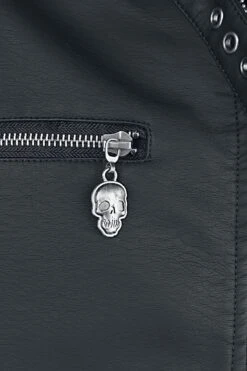 "EMP Signature Collection" Imitation Leather Jacket Black By Gojira -Men Fashion Clothing Store 528409d