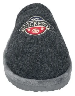 "Slippers" Slipper Dark Grey By Dockers By Gerli 12 "Slippers" Slipper Dark Grey By Dockers By Gerli -Men Fashion Clothing Store 528708a4