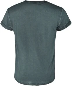 "T-shirt With Old-school Embroidery Detail" T-Shirt Dark Blue By RED By EMP 9 "T-shirt With Old-school Embroidery Detail" T-Shirt Dark Blue By RED By EMP -Men Fashion Clothing Store 529161b