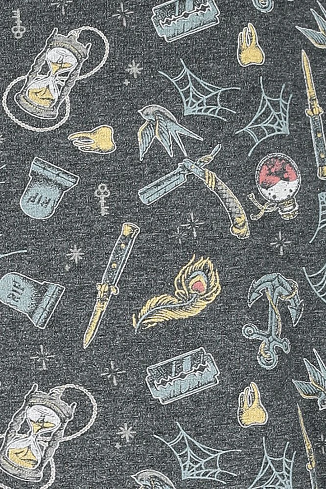 "Raglan Long-sleeved Top With Old-school Motifs" Long-sleeve Shirt Blue By RED By EMP 5 "Raglan Long-sleeved Top With Old-school Motifs" Long-sleeve Shirt Blue By RED By EMP - Image 3