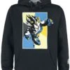 "Z - Vegeta Attack" Hooded Sweater Black By Dragon Ball 1 "Z - Vegeta Attack" Hooded Sweater Black By Dragon Ball -Men Fashion Clothing Store 529194a