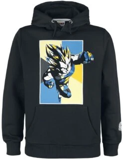 "Z - Vegeta Attack" Hooded Sweater Black By Dragon Ball