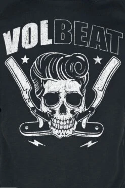 "Washed Slub Polo" Polo Shirt Black By Volbeat -Men Fashion Clothing Store 530512d