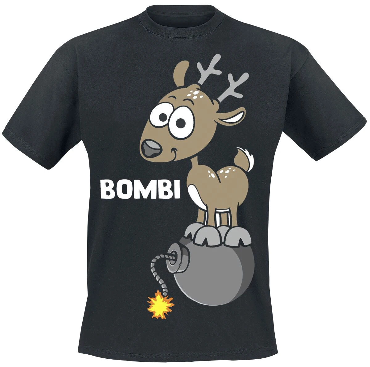"Bombi" T-Shirt Black By Tierisch 3 "Bombi" T-Shirt Black By Tierisch
