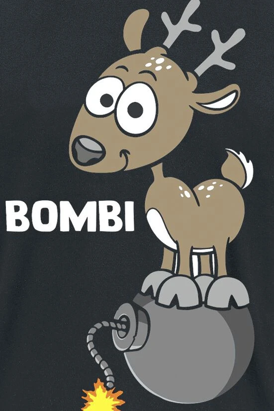 "Bombi" T-Shirt Black By Tierisch 4 "Bombi" T-Shirt Black By Tierisch - Image 2