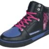 "BATTORU" Sneakers High Black-blue By NEOMACHI