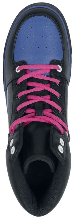 "BATTORU" Sneakers High Black-blue By NEOMACHI -Men Fashion Clothing Store 531143a5