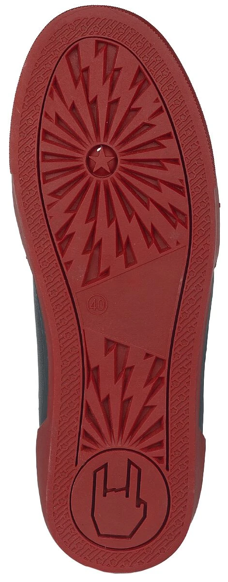 "EMP Signature Collection" Sneakers High Black-red By Slipknot 8 "EMP Signature Collection" Sneakers High Black-red By Slipknot - Image 6