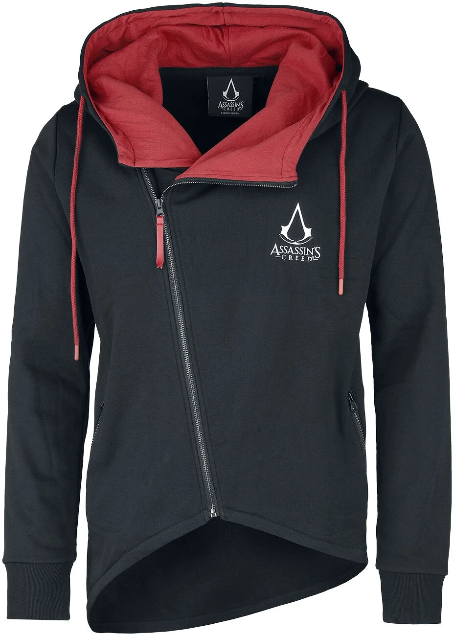 "Assassin" Hooded Zip Black By Assassin's Creed 3 "Assassin" Hooded Zip Black By Assassin's Creed