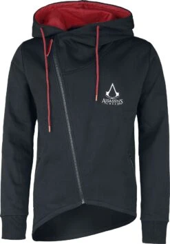 "Assassin" Hooded Zip Black By Assassin's Creed 11 "Assassin" Hooded Zip Black By Assassin's Creed -Men Fashion Clothing Store 531531c