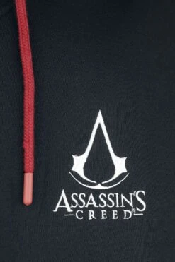 "Assassin" Hooded Zip Black By Assassin's Creed 12 "Assassin" Hooded Zip Black By Assassin's Creed -Men Fashion Clothing Store 531531d