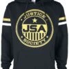 "JSA Justice Society" Hooded Sweater Black By Black Adam 1 "JSA Justice Society" Hooded Sweater Black By Black Adam -Men Fashion Clothing Store 532287a